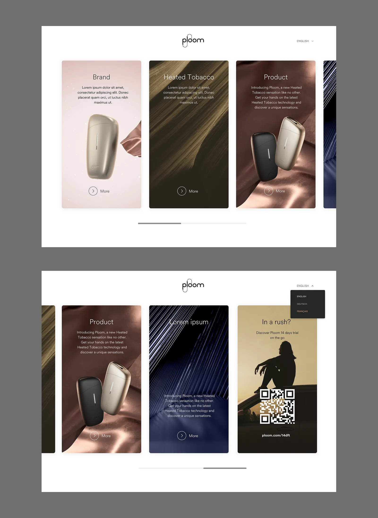 Step 3 — product experience